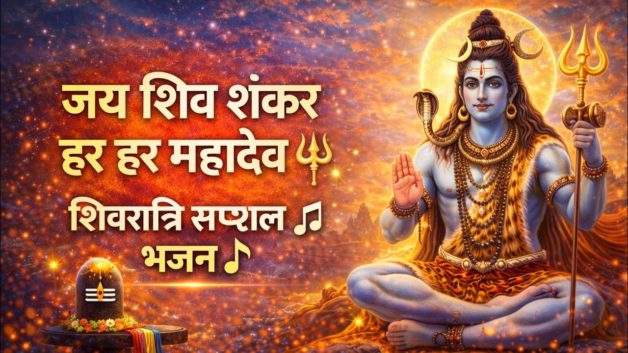 जय शिव शंकर हर हर महादेव 🔱✨ | शिवरात्रि स्पेशल भजन 🎶