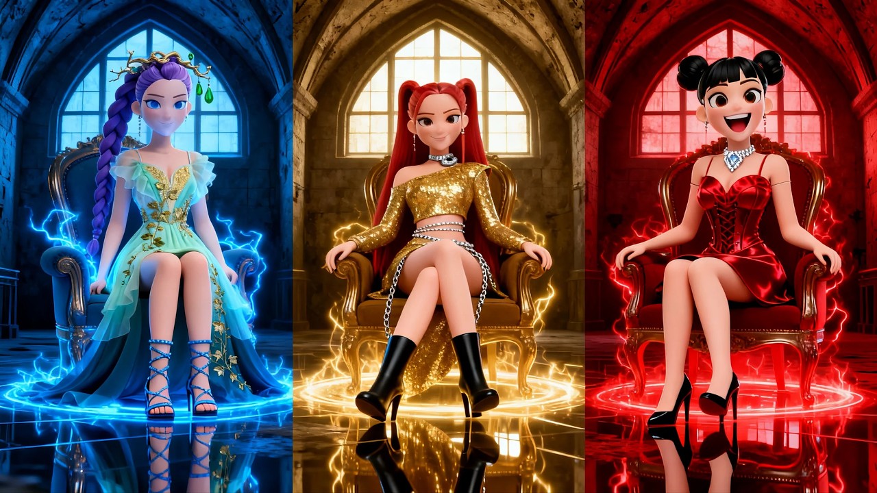 What Happened at the Hospital? | Emerald vs Ruby vs Diamond | KPop Demon Hunters