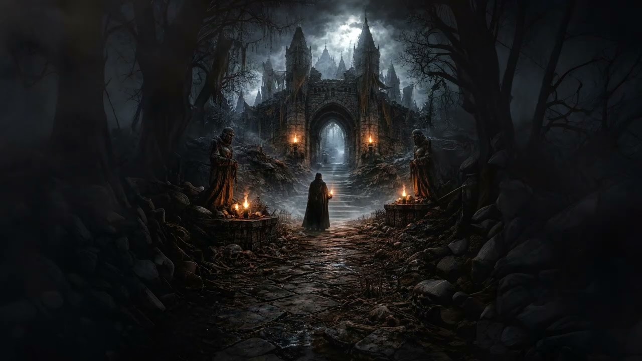 The Eternal Watchman’s Tomb | Calm Dark Fantasy Music for RPG