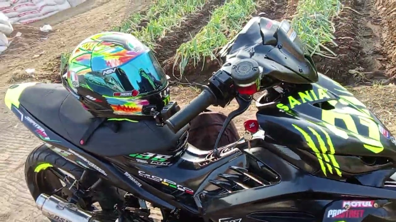 #modifikasi Jupiter MX gambot winglet ala