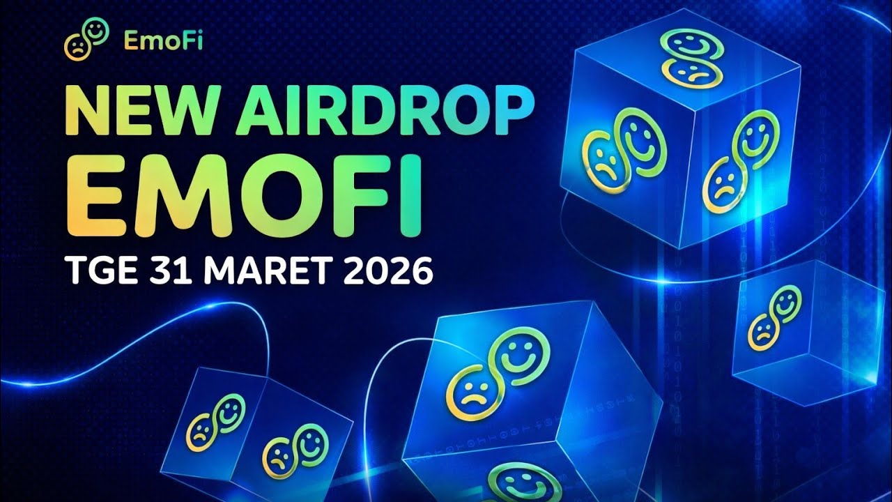 CARA GARAP AIRDROP EMOFI || NEW AIRDROP || TGE 31 MARET 2026