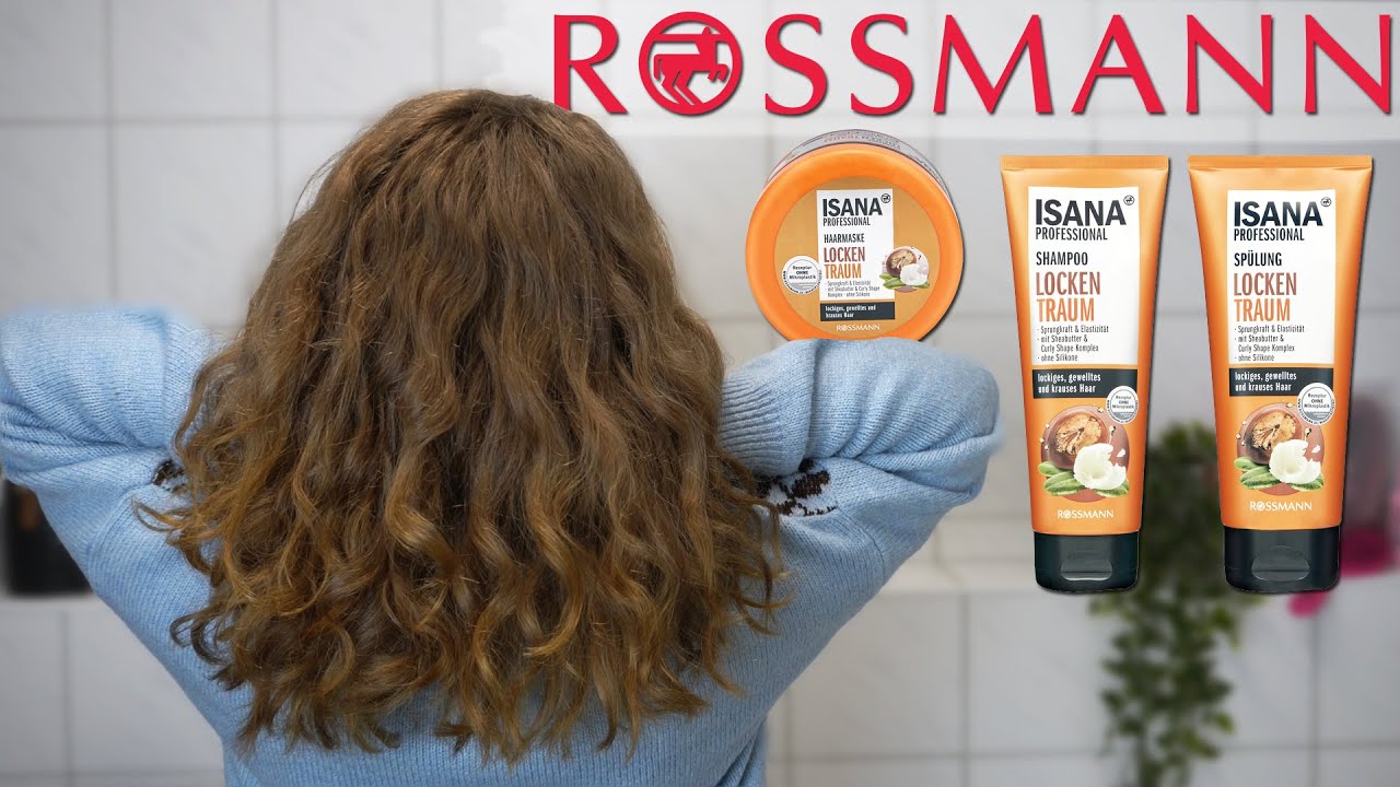 Rossmann Isana Lockentraum: super Pflege für Locken und Wellen!!