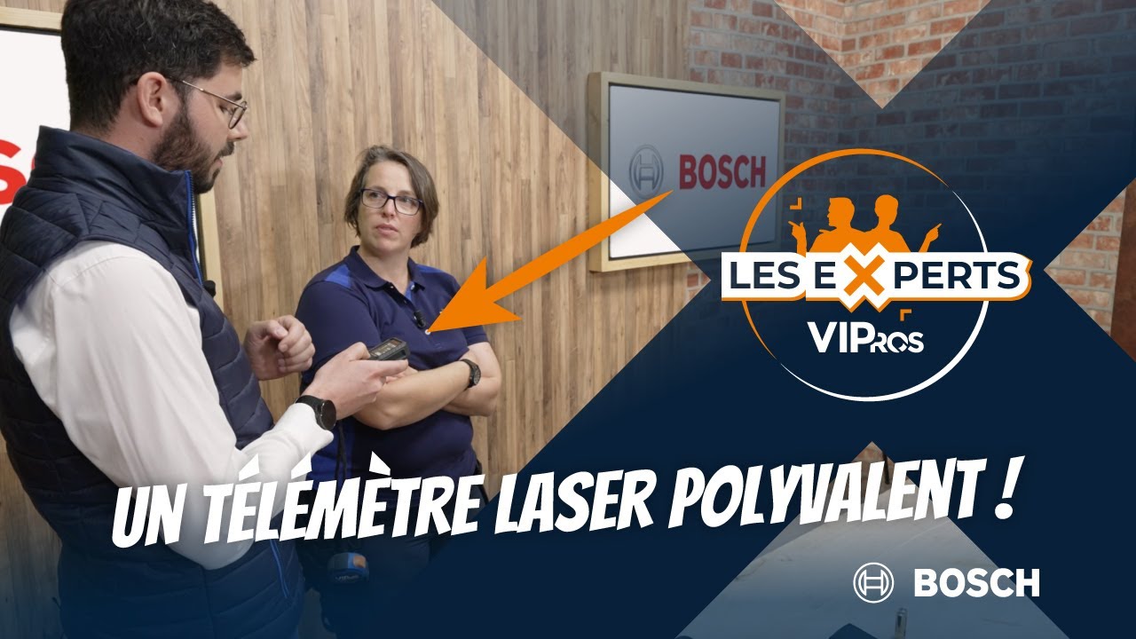 On teste le télémètre laser GLM 50-27 CG de Bosch Professional - Les Experts VIPros