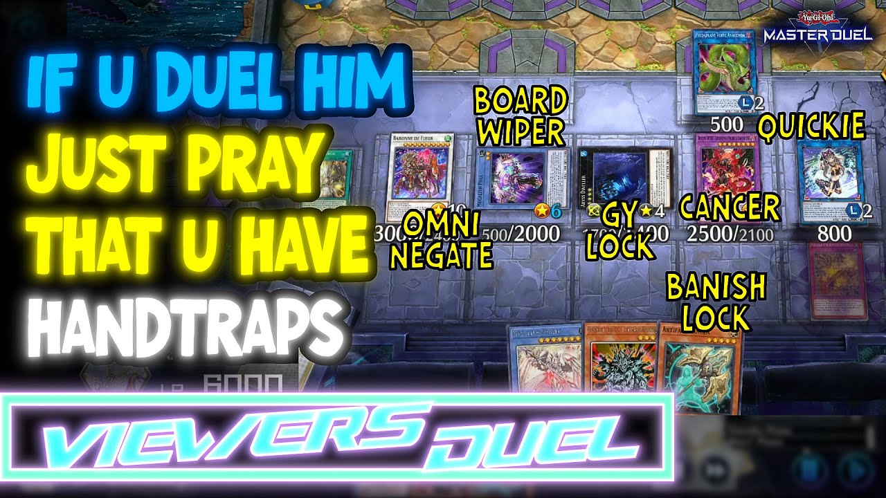 Megalith Drytron | this  is the reason why people add lot of handtraps to their deck!