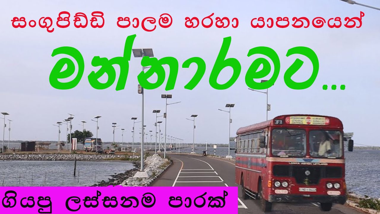 සුන්දර යාපනය මන්නාරම පාරේ නියම ගමනක් !! |Jaffna to Mannar A32 by Bus