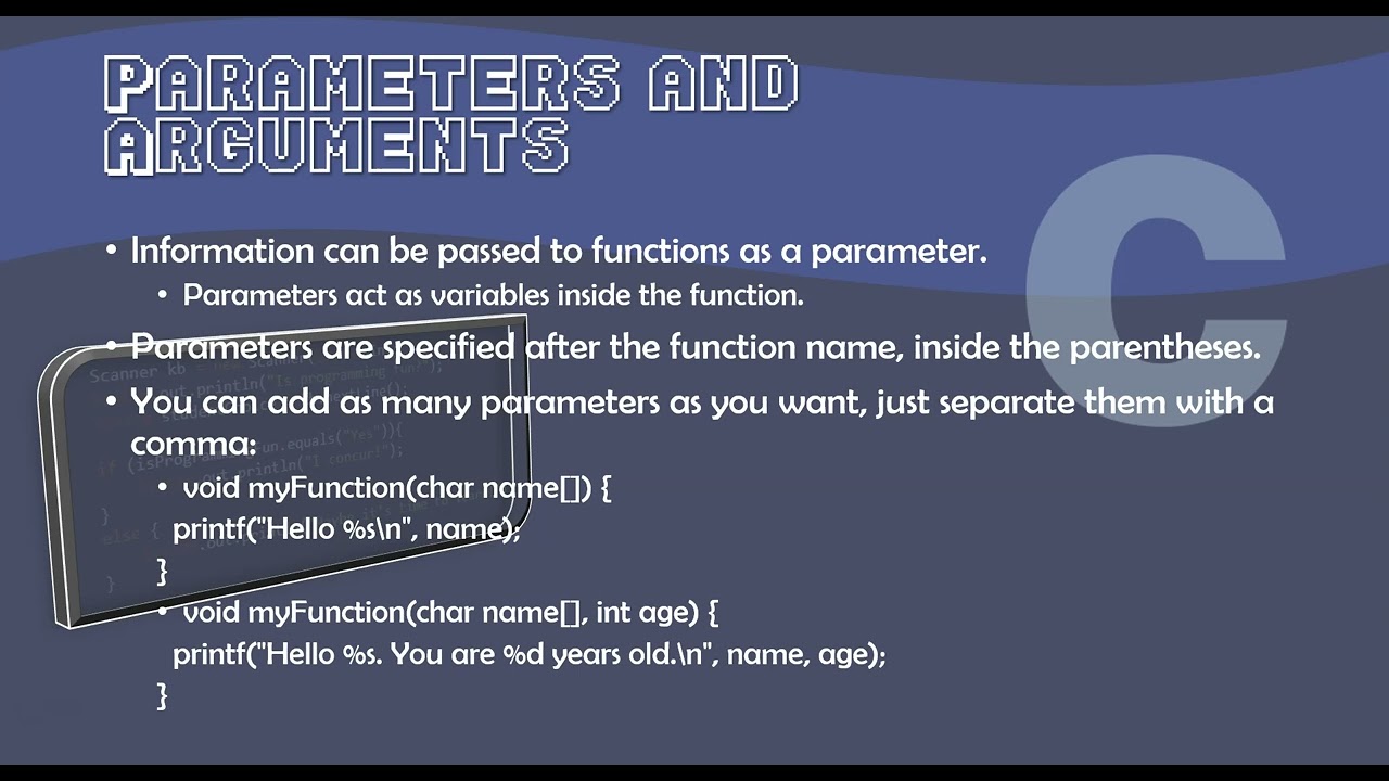 4.8 Functions with no Return Value