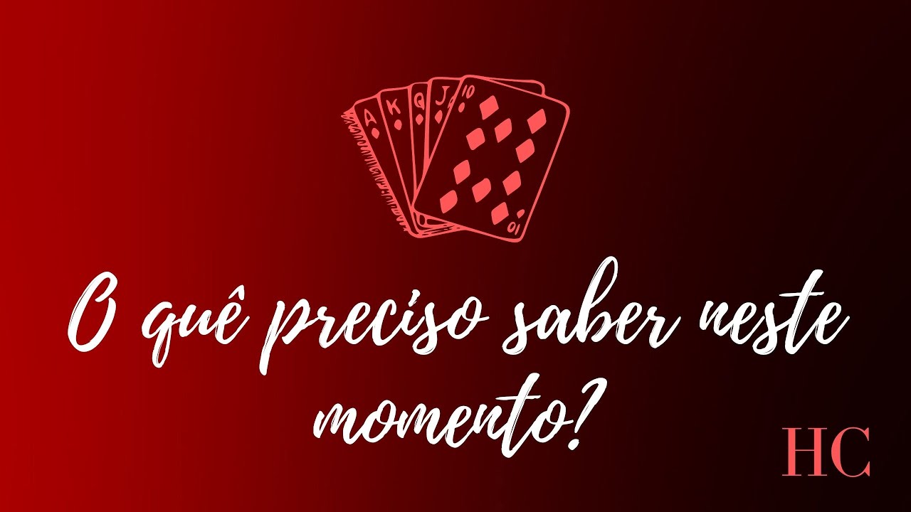 O quê preciso saber neste momento? - Henrique Cecatto Tarot