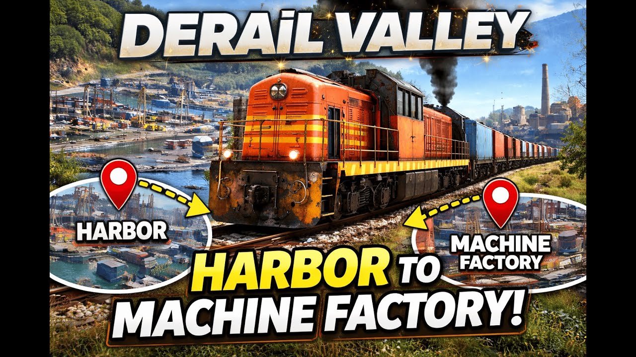 Long Freight Haul | Harbor to Machine Factory (Part 2)