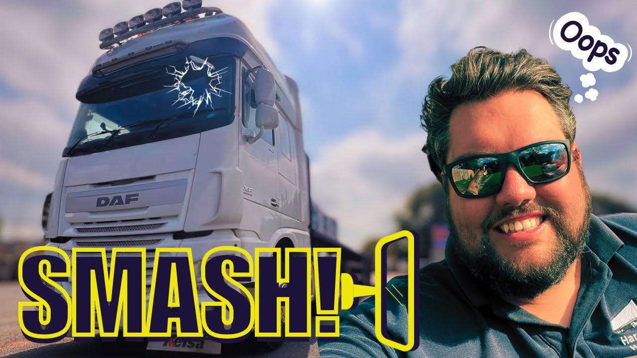 I HIT MY TRUCK!