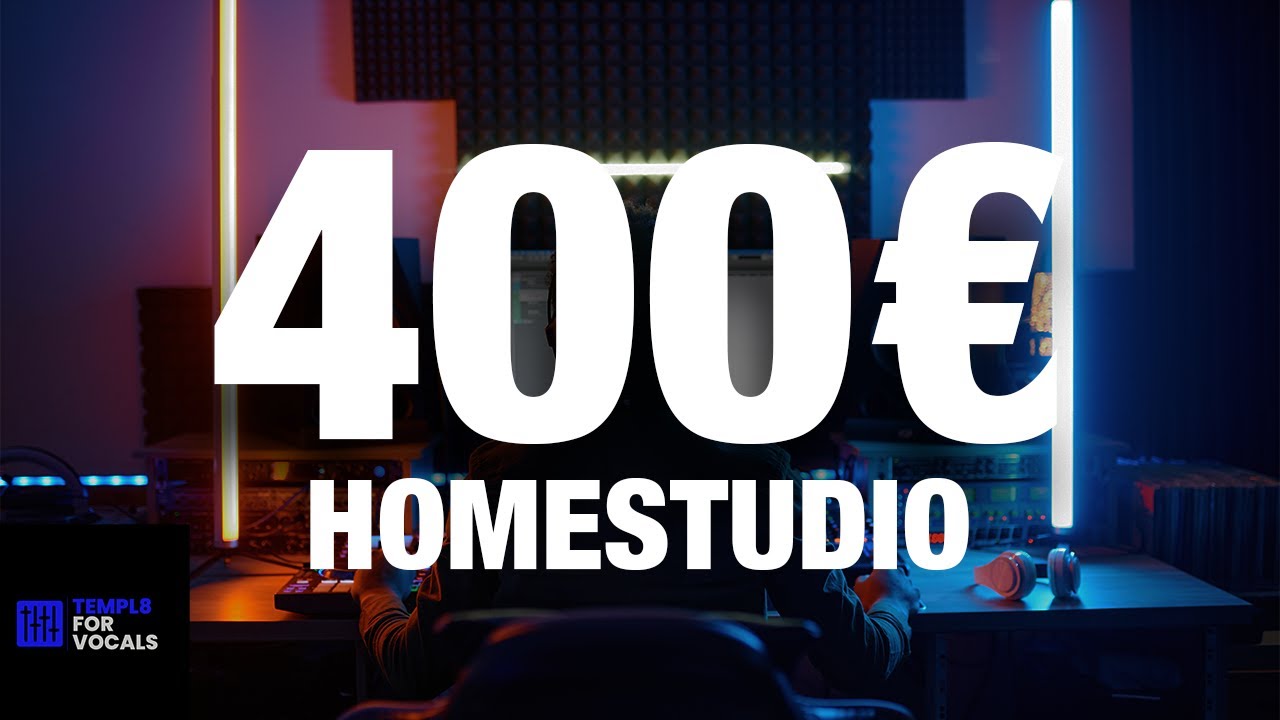 Homestudio f&uuml;r 400&euro; einrichten (Alles was du brauchst)