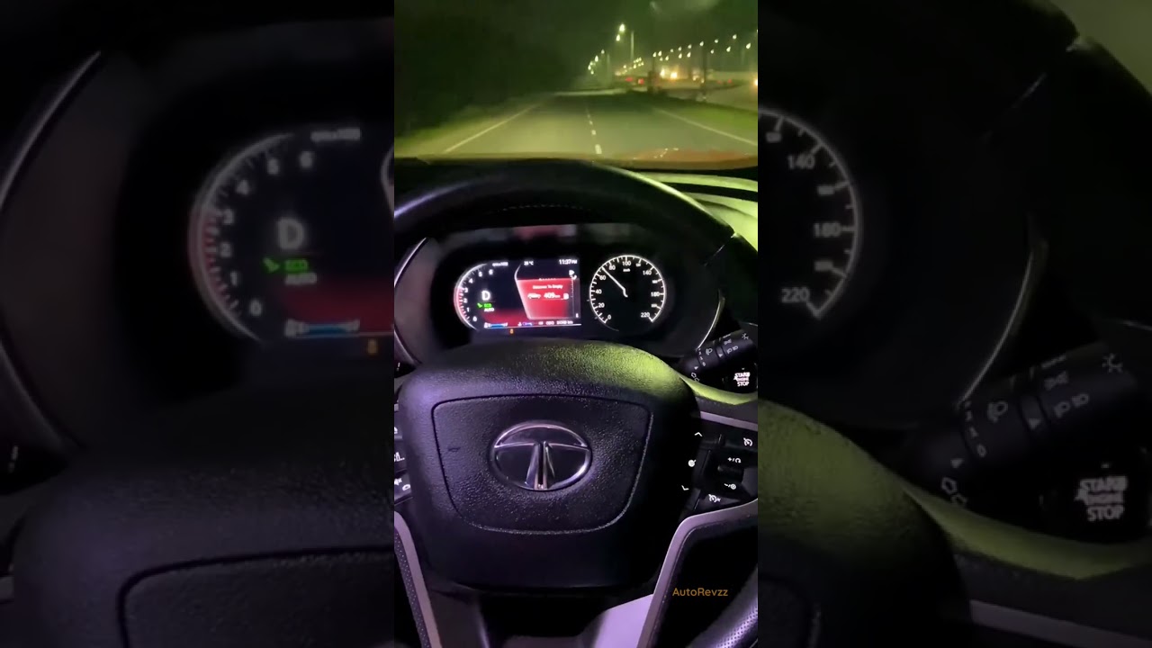 2022 Tata Harrier Automatic 0-120kmph!