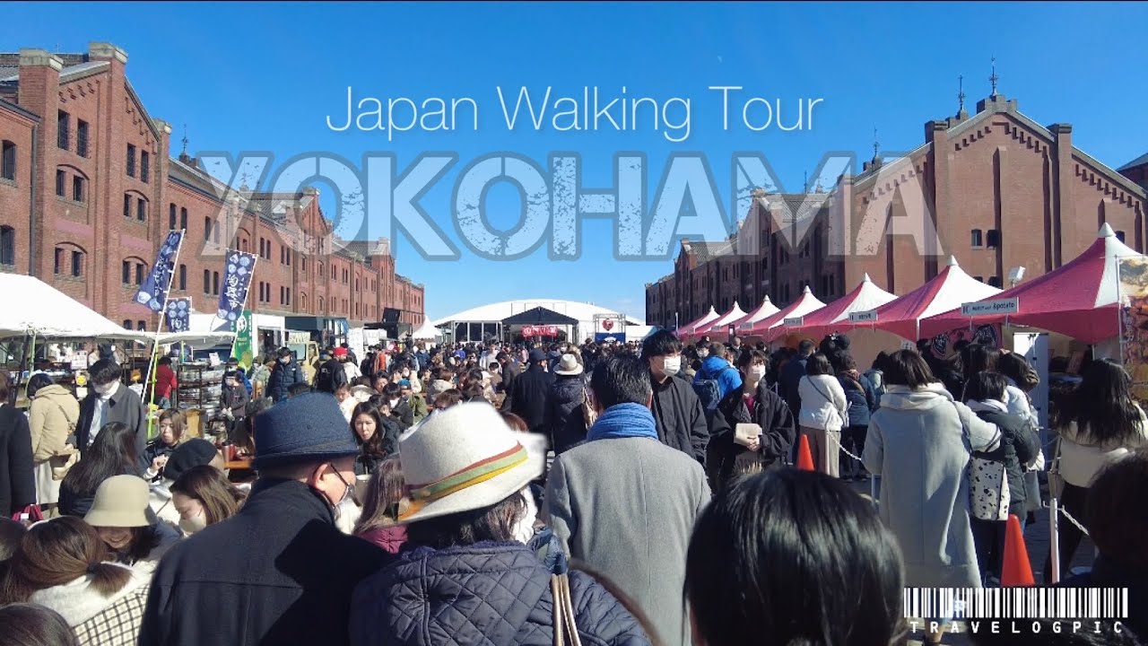 [Japan Walking Tour] Explore Japan Without Leaving Home - Yokohama Walk ASMR 🎧