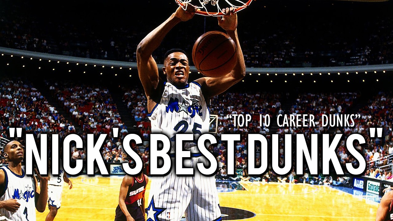 Top 10 Nick Anderson Career Dunks 💥 Orlando Magic Legend Throws It Down!