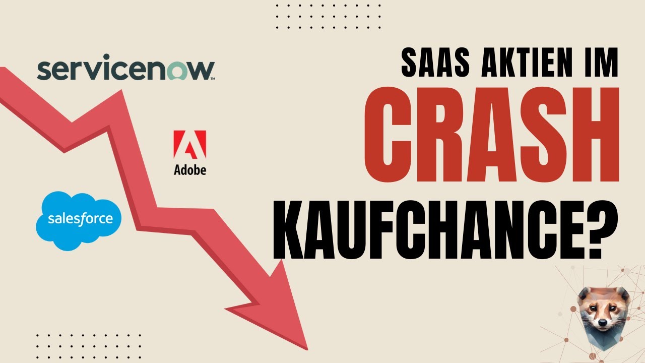 Servicenow Aktie: KI-Disruption bei SaaS-Riesen? // Software Aktien im Abverkauf // Kaufchance??