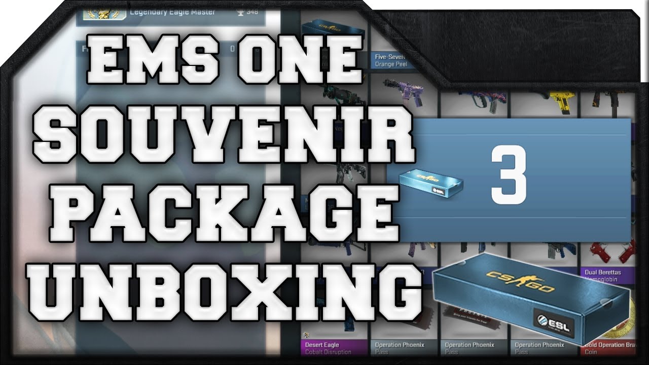 CS:GO - EMS ONE 2014 Souvenir Package Unboxing