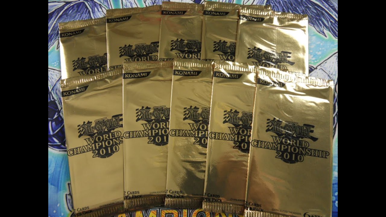 Best Massive Yugioh World Championship 2010 Old School Booster Pack Opening Ever! (4K 60FPS)