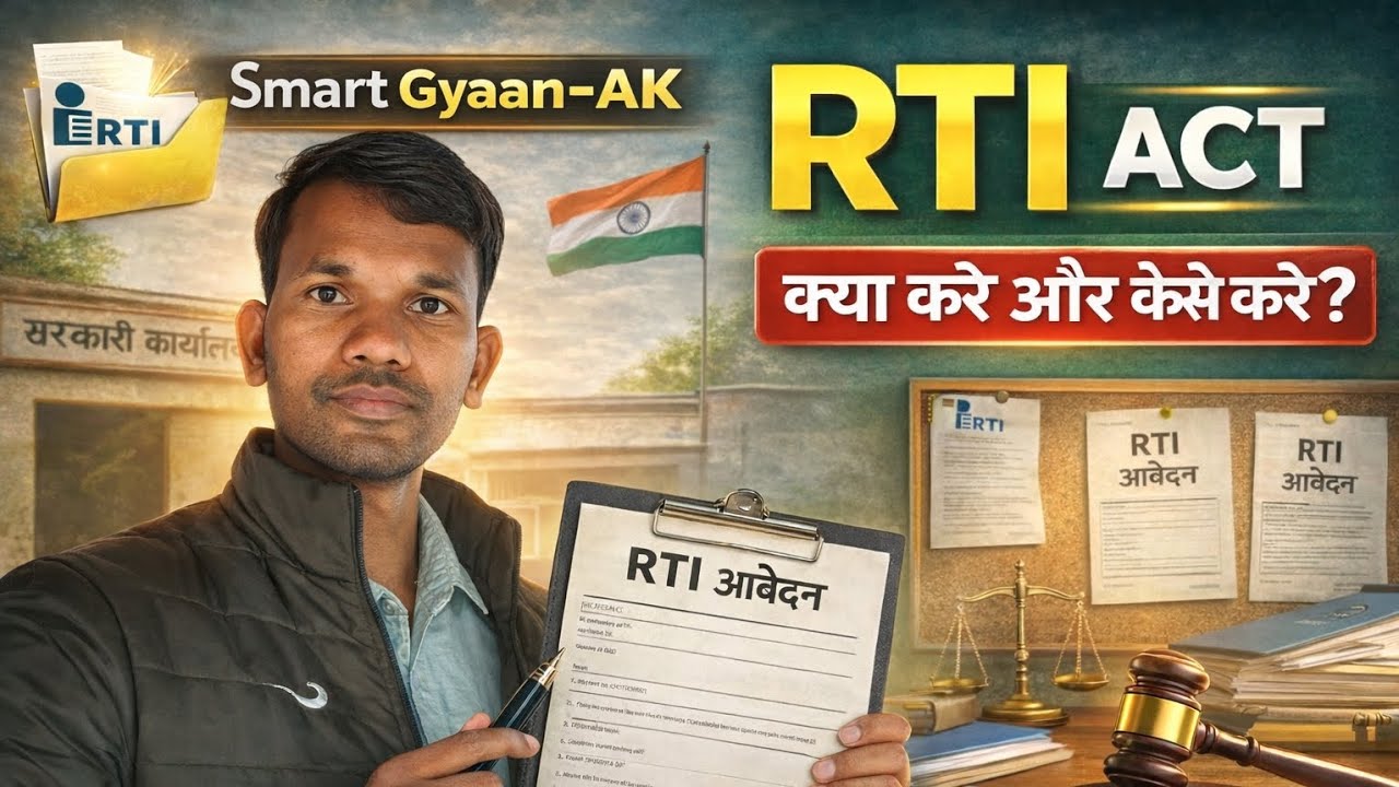 🔥 RTI KI PAVAR !😱 RTI करो चाहे जो जानकारी पाओ,किसी भी सरकारी दफतर से  #viralvideo #indianpolitics