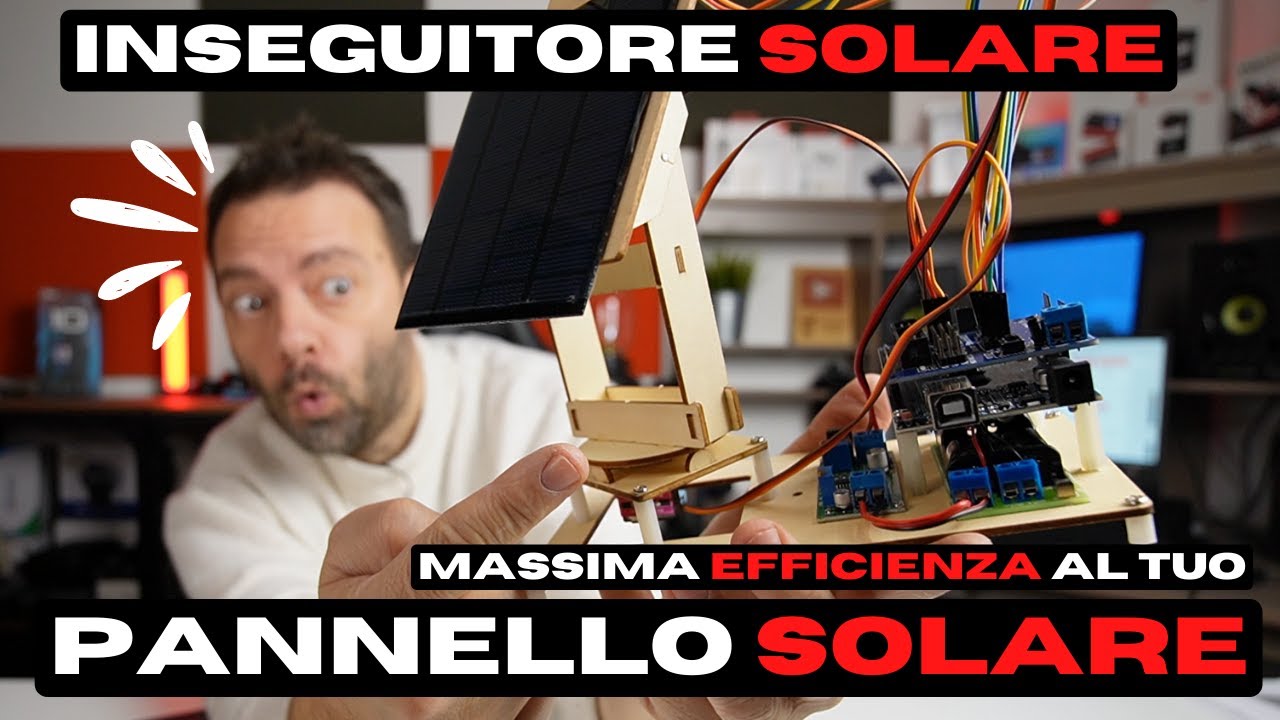 Inseguitore Solare - Come aumentare l'efficienza di un pannello solare. Massimizzare il risparmio.