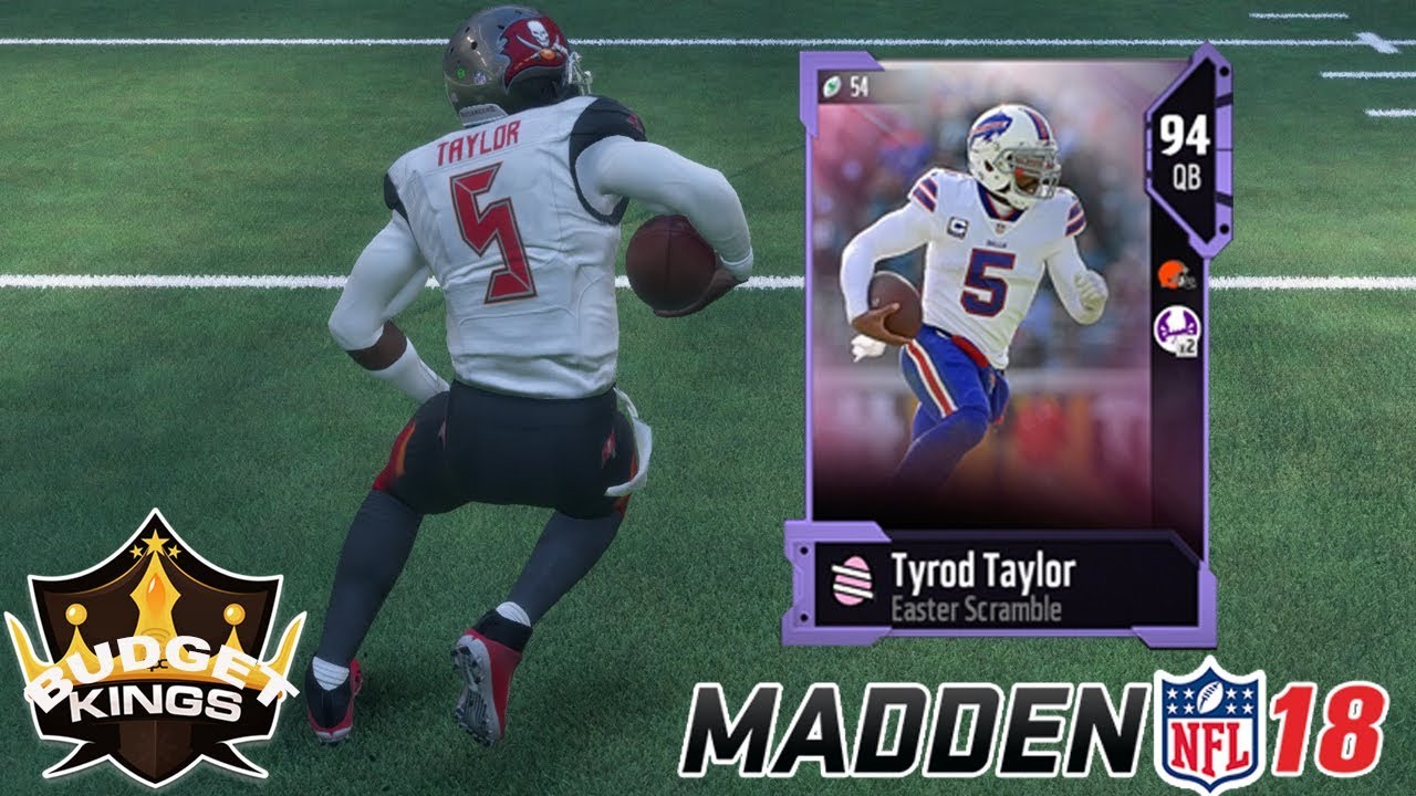 EASTER SCRAMBLE TYROD TAYLOR!! | MADDEN 18 ULTIMATE TEAM GAMEPLAY EP. 15