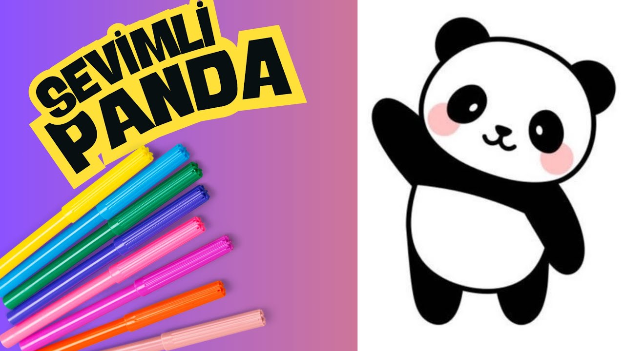 Kolay Panda Çizimi