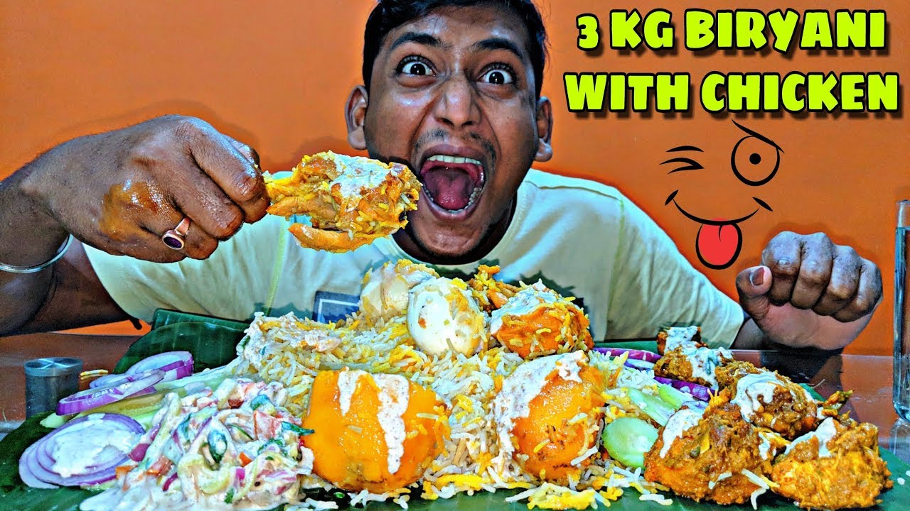 Kolkata's best Chicken Biryani with extra Salad and Raita | hoichoi biryani