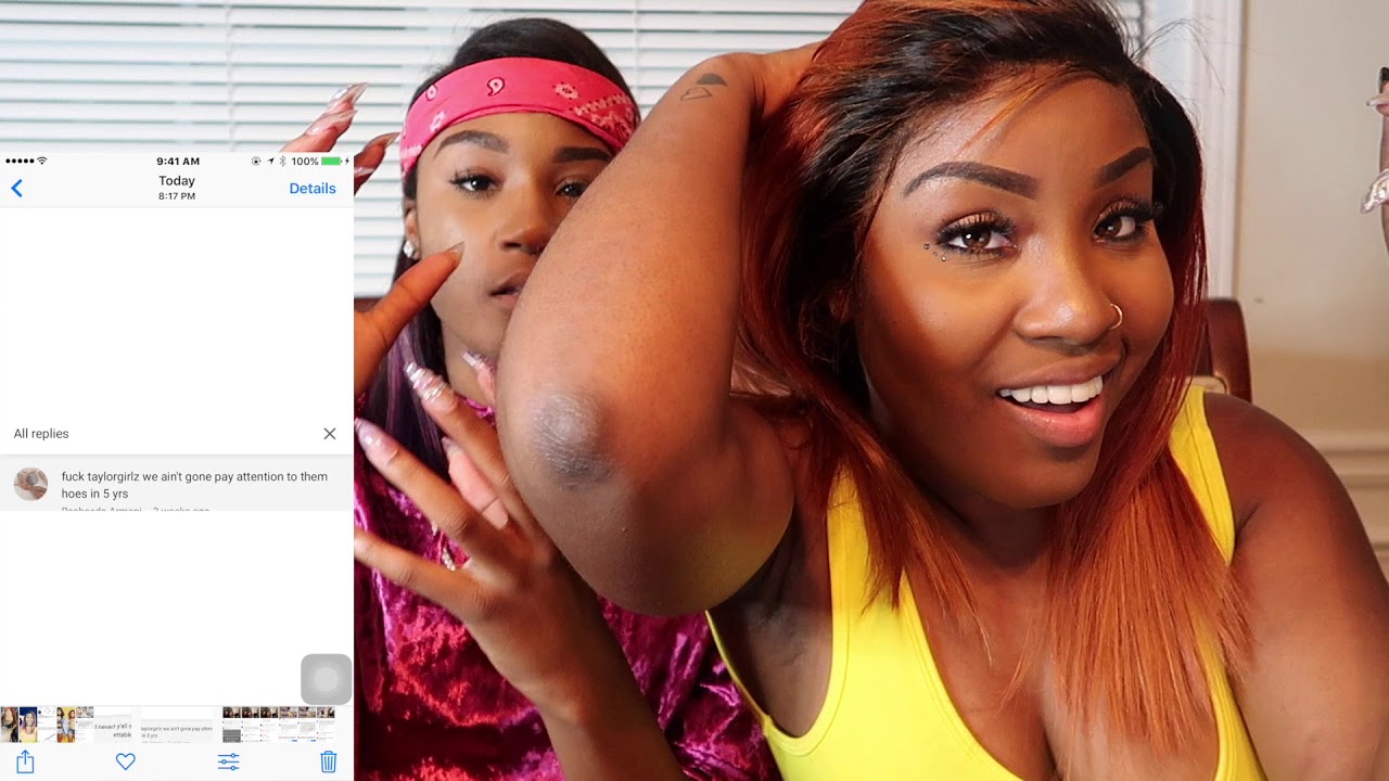 REACTION VIDEO TO NEGATIVE COMMENTS