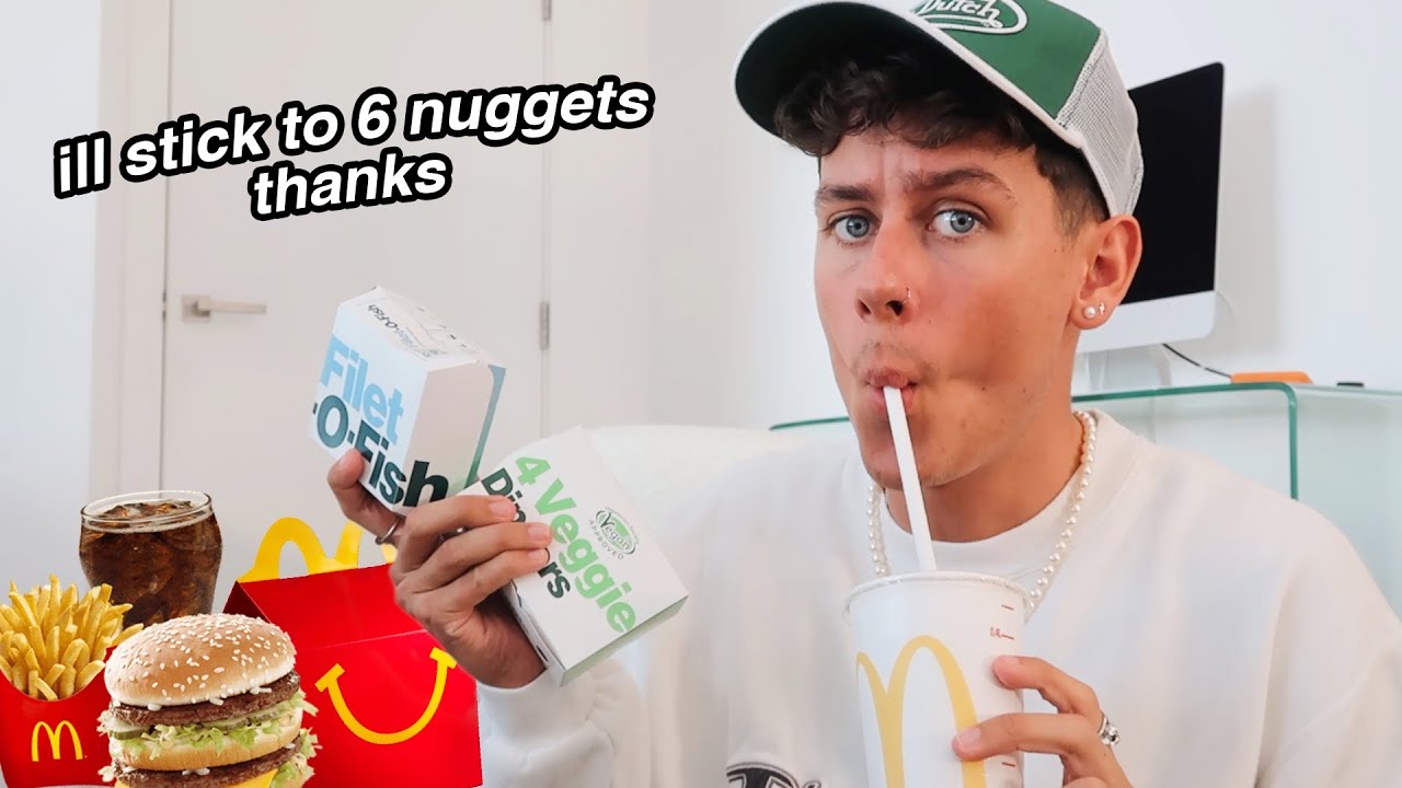 Trying Everything ive Never tried from McDonalds