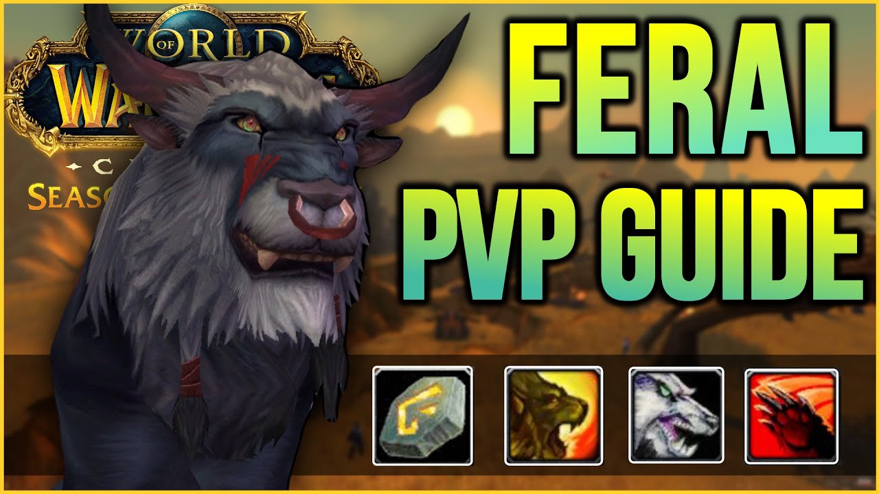 Feral Druid COMPLETE PvP Guide 🏅| Phase 2 - Season of Discovery ( Rotation, Runes, Gear, Talents)