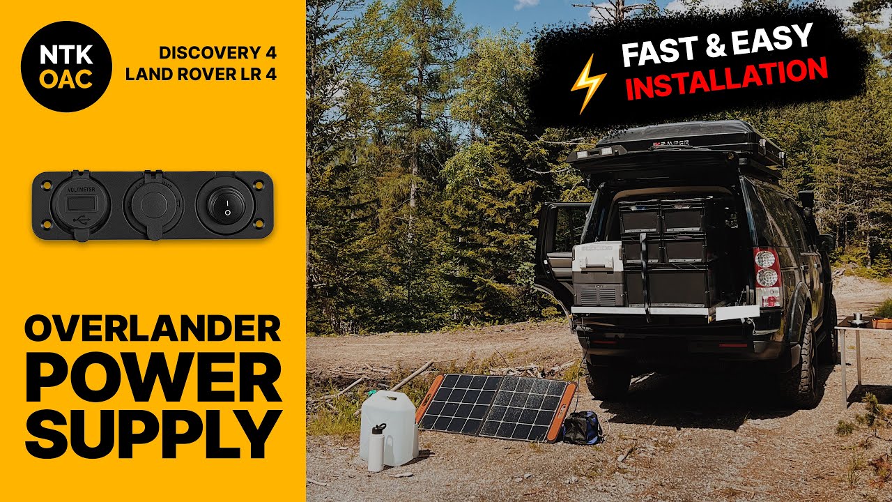 Extended Power Supply In Boot? Easy Install! Land Rover Discovery 4 LR4