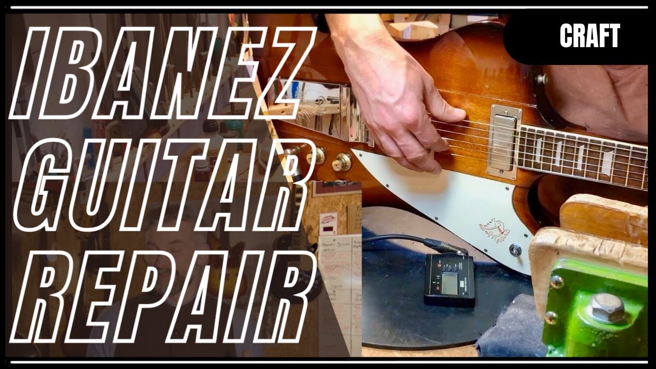 Ibanez 2348 Firebird Vintage Guitar Repair/ Restoration/ Gitarren Reparatur/ Luthier Workshop/ Ep.7