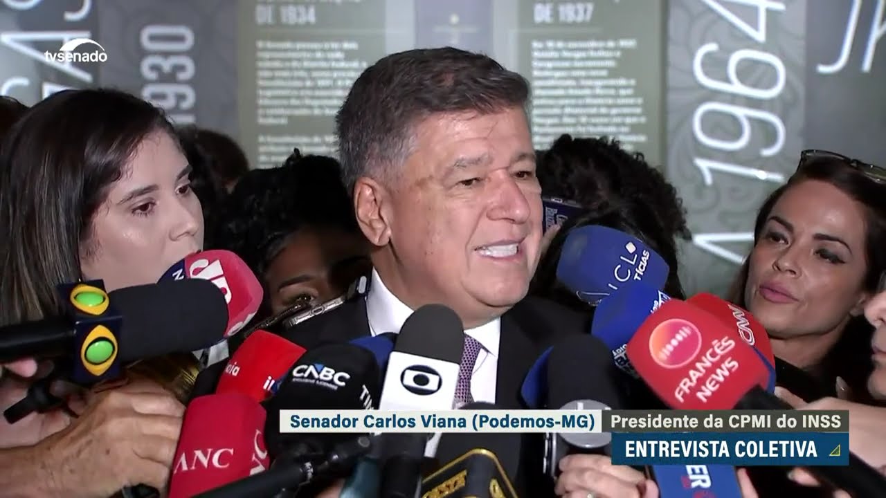 Carlos Viana detalha próximos passos da CPMI do INSS  – 23/2/26