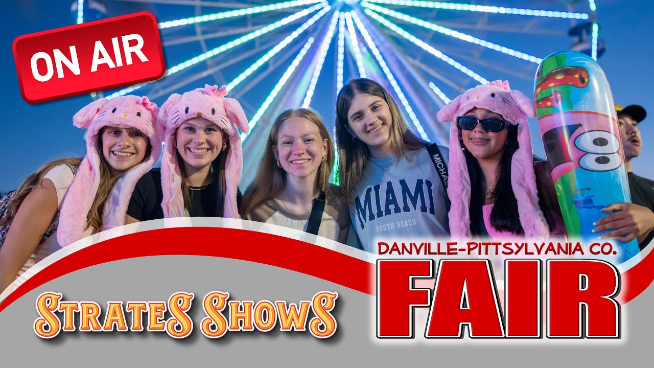 Danville-Pittsylvania County Fair Opens With Big Crowds & Family Fun, September 2024, Strates Shows