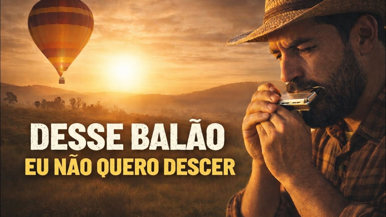 DESSE BALÃO EU NÃO QUERO DESCER | Música Raiz com Gaita | Sertanejo de Alma - Mirinho Ricardo