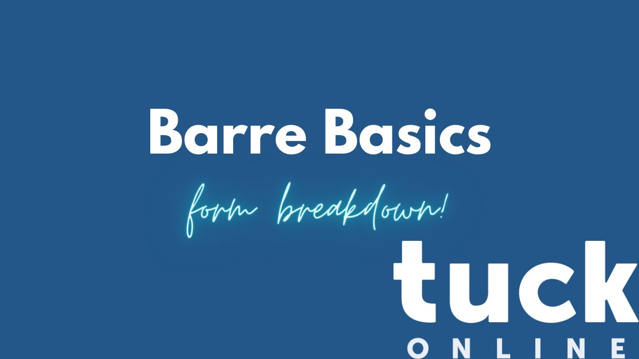 Barre Basics - Form Breakdown: How to Do Wide Second Plié and Diamond Plié in Barre Class