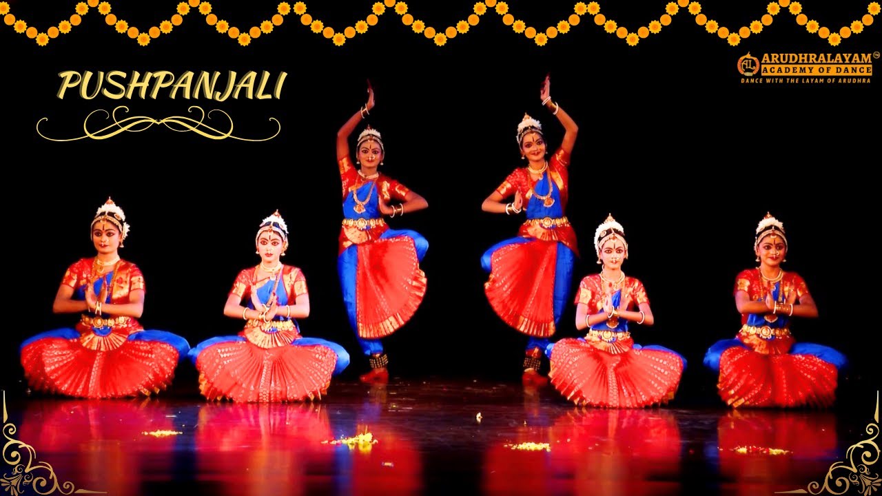 Valachi Pushpanjali | Bharatanatyam Group Performance | South Indian Classical Dance. Salangai pooja