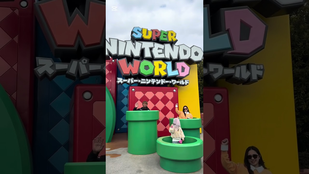 Universal Studio DaY1 ☺️(#osakatrip ) #familytrip  #february2026 #mariokartworld  #mariokart 