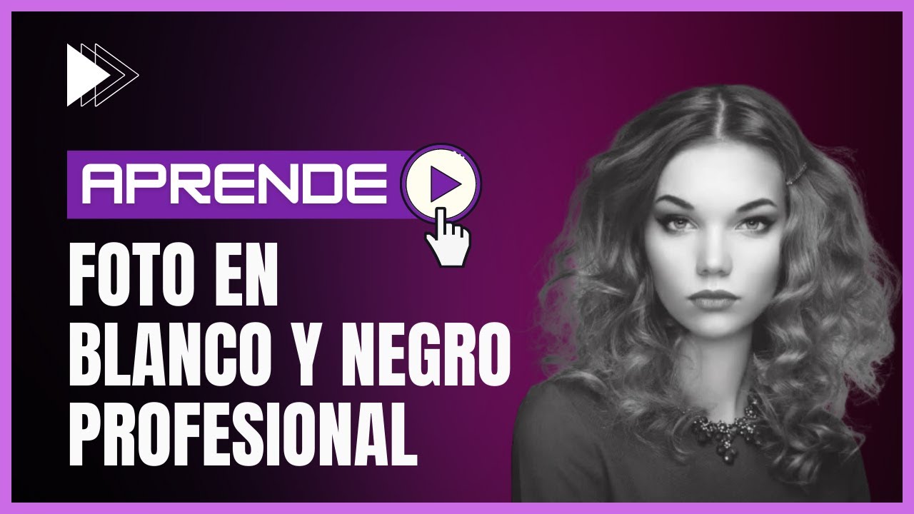 Efecto blanco y negro profesional con Photoshop