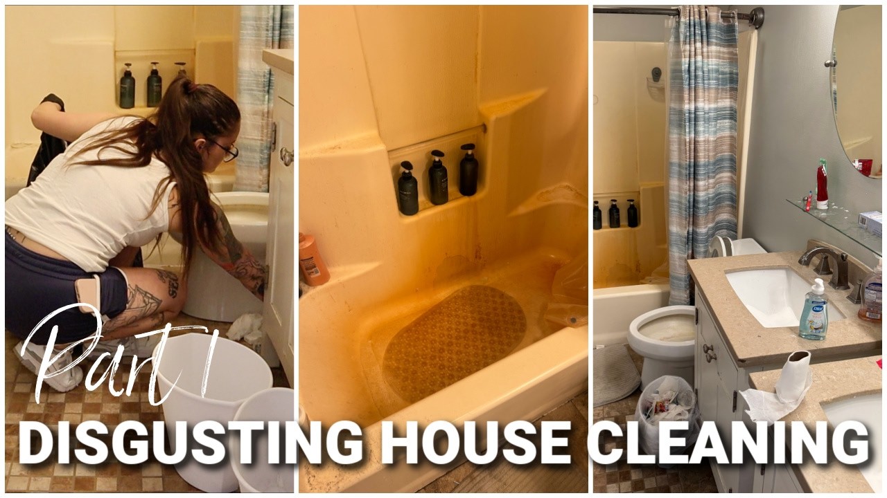 CLEANING THE DIRTIEST HOUSE I'VE EVER HAD TO CLEAN | DISGUSTING HOUSE CLEANING | CLEANING MUSIC