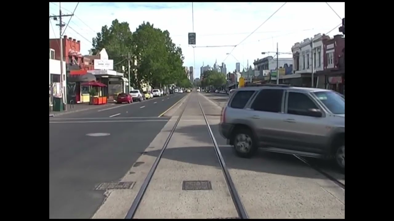 En cabina tranvía de Melbourne, Australia 