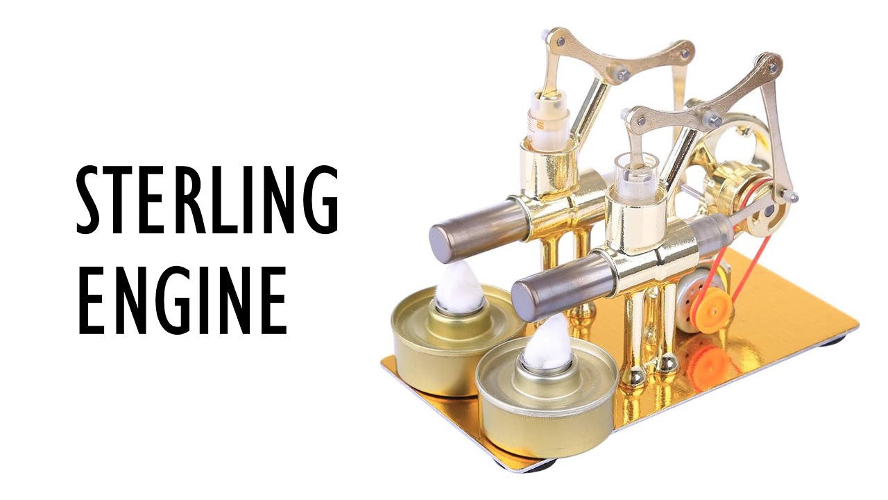 Running of a Chinese Sterling Engine