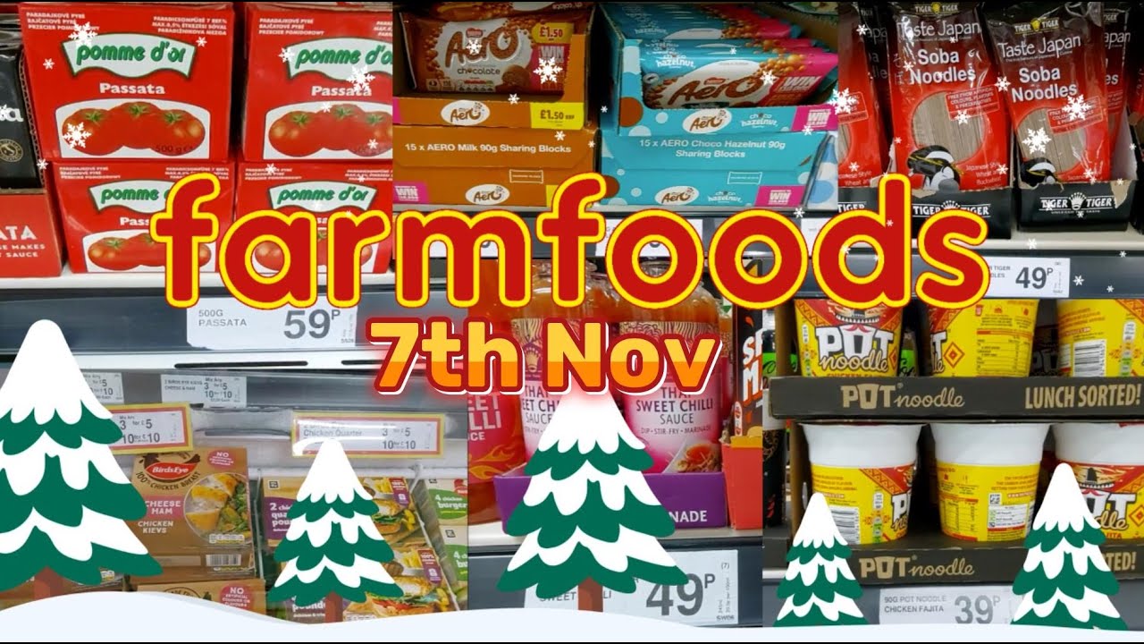 Farmfoods Bargains & Offers Friday 7th Nov Cheap Uk Supermarket