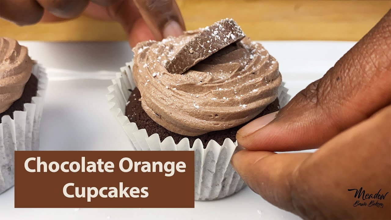 Terrys Chocolate Orange Cupcakes : Chocolate Orange Buttercream : Chocolate Orange Cupcake Recipe UK