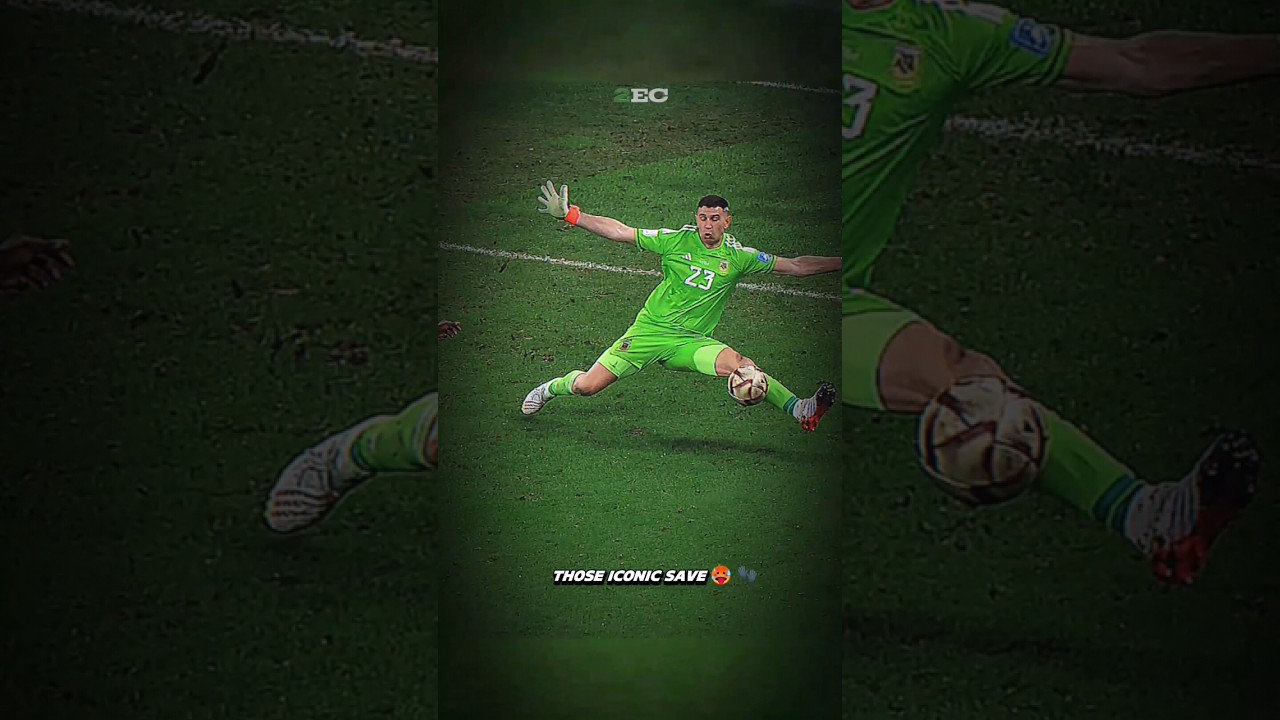 When Ortega Moreno recreated Emiliano Mart&iacute;nez world cup saved #football #shorts #soccer