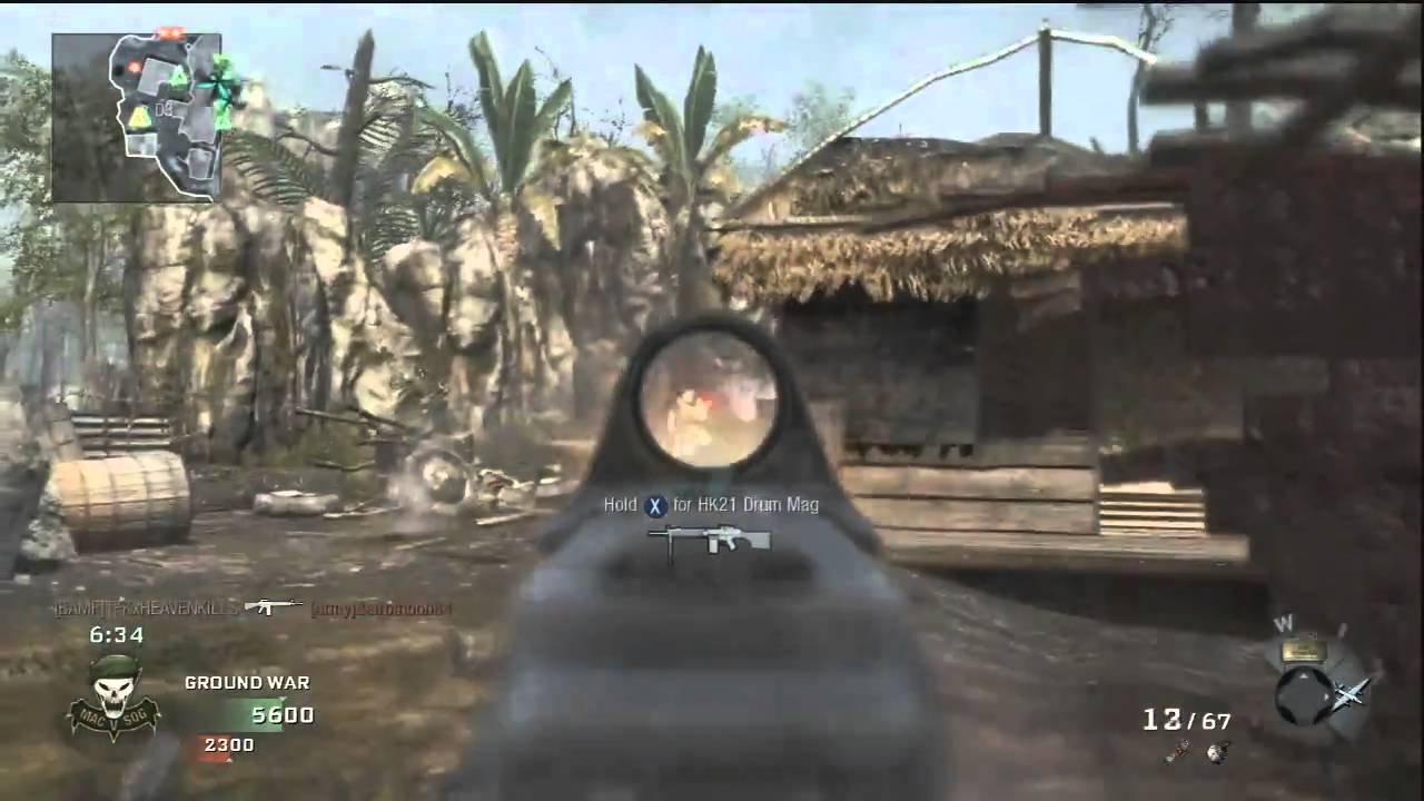 Black Ops: Enfield Assault Rifle TDM on Jungle