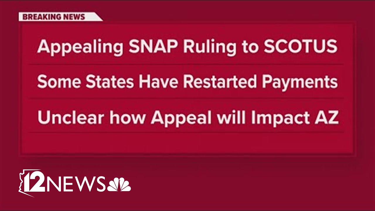 Trump administration files suit to block SNAP funding