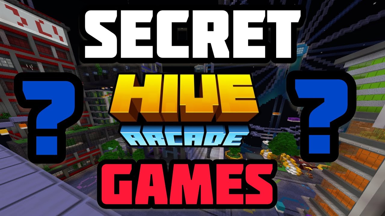 SECRET Hive Arcade Games!