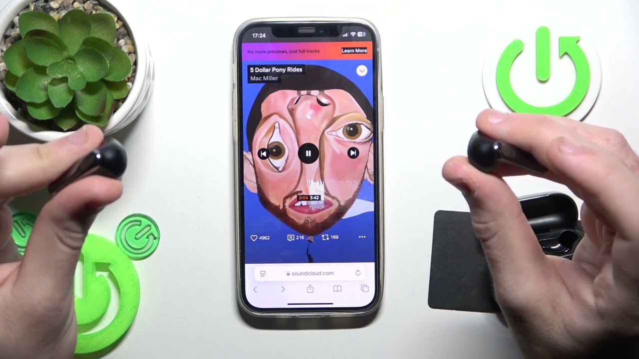 Все элементы управления и жесты на Huawei FreeBuds SE 3