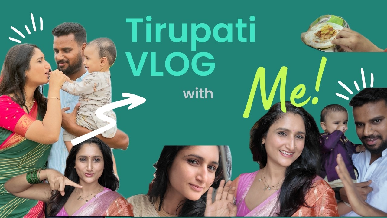 ತಿರುಪತಿಗೆ ಪಯಣ 🙏🏻| Travel VLOG 🌸  | Supatam darshan details 🚗| Arpitha Telkar VLOGS 🌅