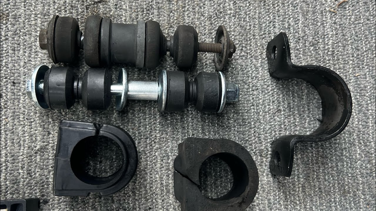 Replacing the sway bar bushings and link on my Buick Rendezvous