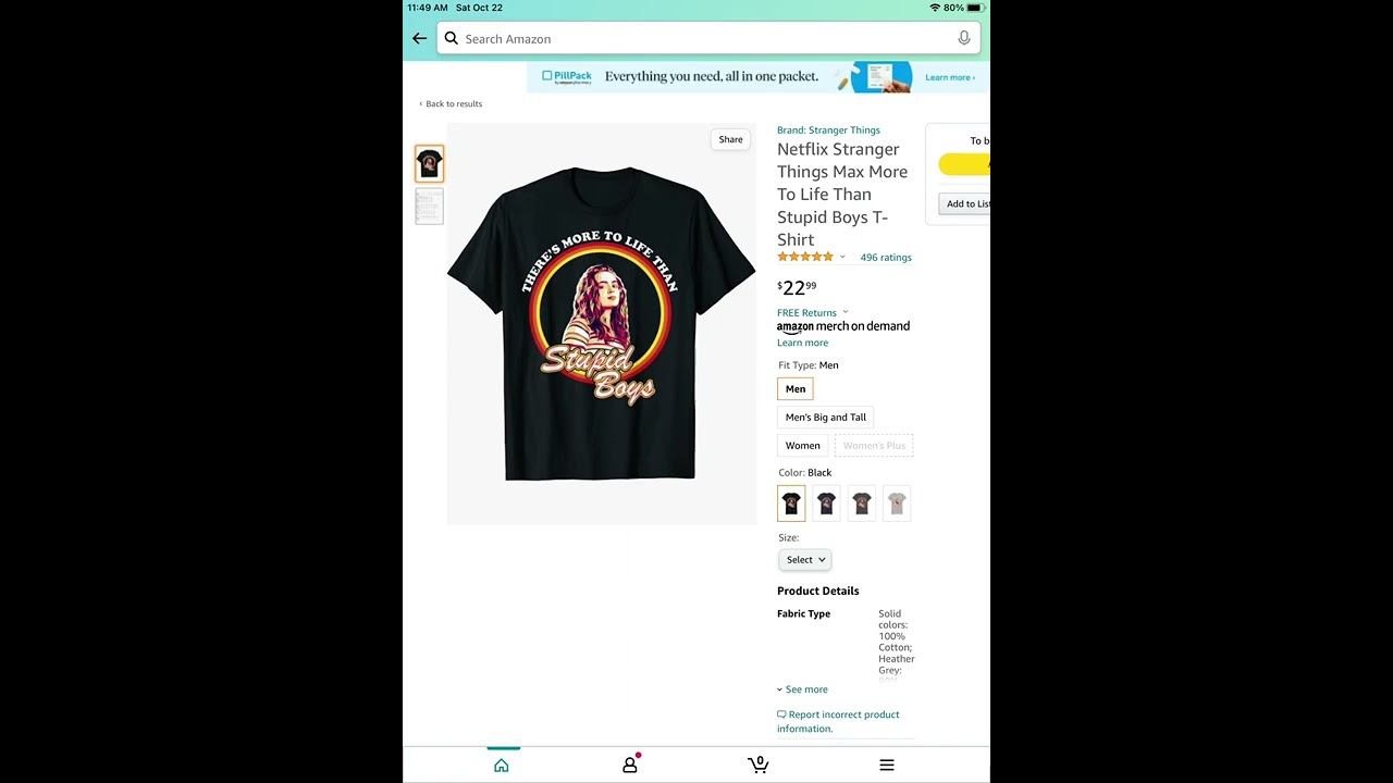 Stranger things stuff on Amazon
